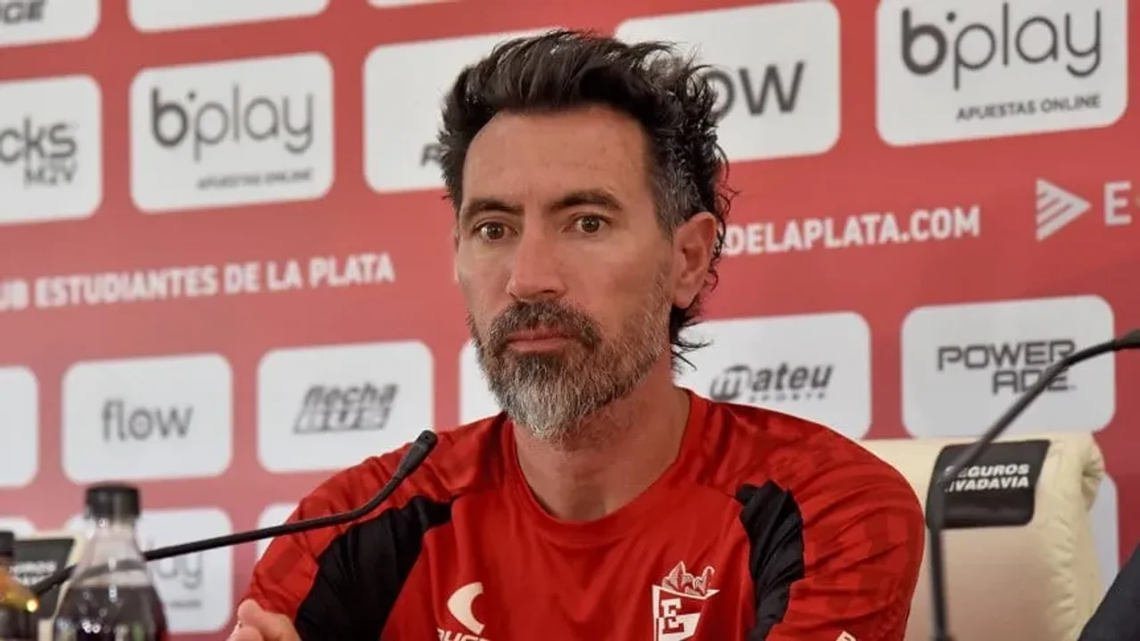 Eduardo Domínguez luego de la victoria ante Goias: "No hay nada definido, se sacó una buena diferencia"